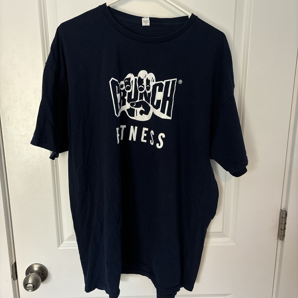 Fruit of the Loom Dark Blue Graphic Tee
